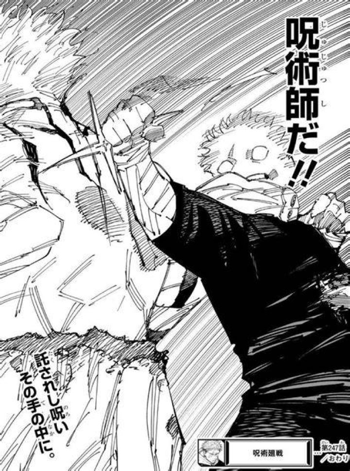 呪術廻戦 247 話 raw